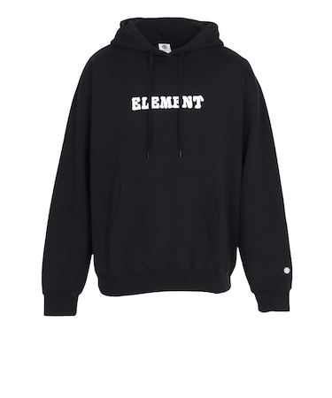 エレメント（ELEMENT）BUBBLE ロゴ フーディ BE022006 FBK