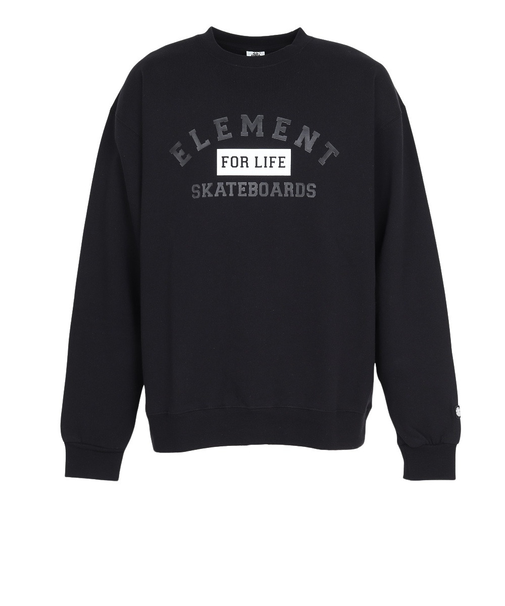エレメント（ELEMENT）FOR LIFE CREW トレーナー BE022024 FBK