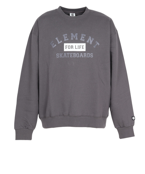 エレメント（ELEMENT）FOR LIFE CREW トレーナー BE022024 GRY
