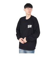 WEDGE ロングスリーブTシャツ IPDLSWG-801-BLK