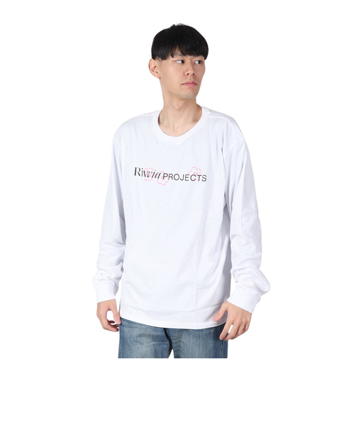 BOUQUET ロングスリーブTシャツ RTE-24327-WHT