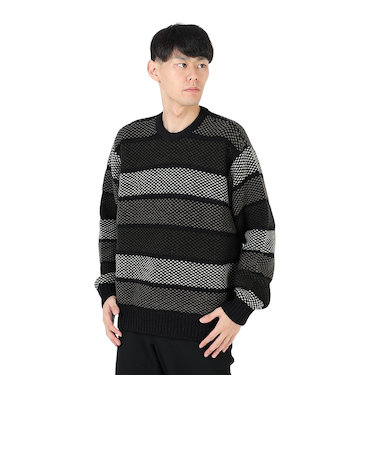 オベイ（OBEY）ベンジャミン クルーネック セーター 151000087BKM