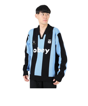 オベイ（OBEY）サッカー ジャージー セーター 151000090LBL