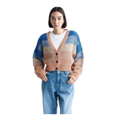ロキシー（ROXY）WISH UPON THE AURORA カーディガン 24FWRSR244022ORG