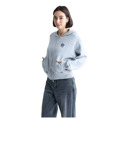 ロキシー（ROXY）ROXY FOXIE HOODIE ニットフーディー 24FWRSR244025GRY