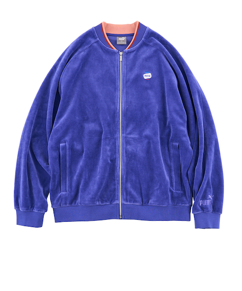 美品　プーマ　ベロアジャケット　ブルゾン　puma velour jacket 楽天市場】プーマ PUMA ジャケット メンズ T7 オーバーサイズ