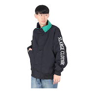 エクストララージ（XLARGE）ナイロン セーリング ジャケット 101243021009-BLACK