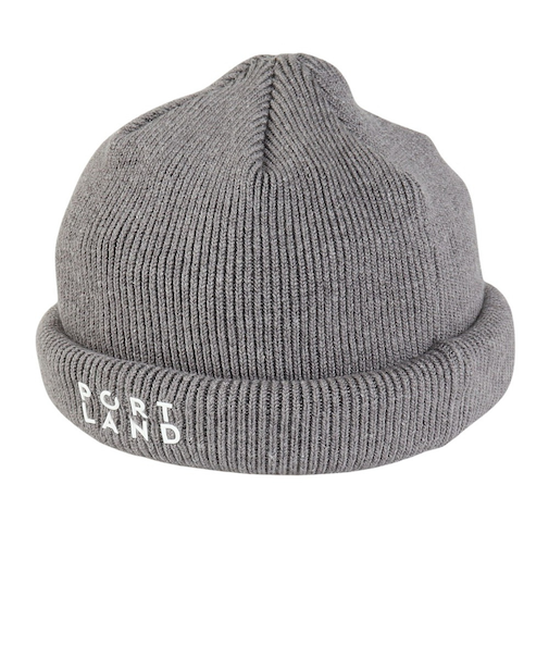 ライズ（RYZ）ニット帽 ロール ニット ワッチ RZ20ST24FW0022 GRY 防寒 フリーサイズ グレー