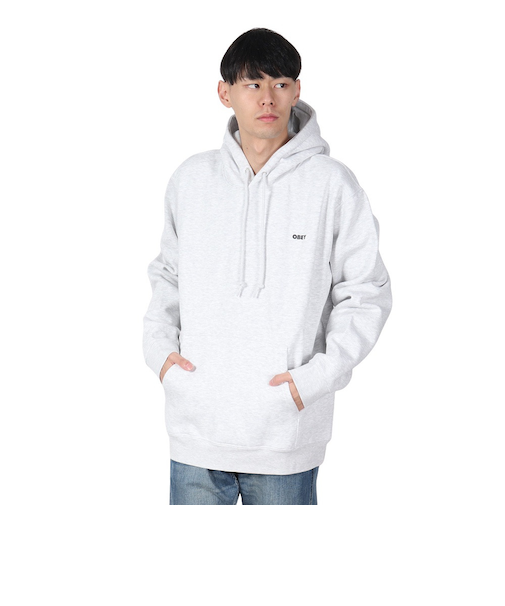 オベイ（OBEY）BOLD フーデッド スウェットシャツ 112842349HEA
