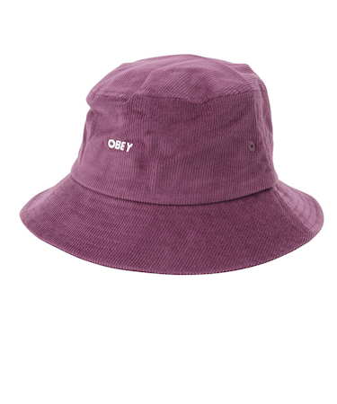 オベイ（OBEY）BOLD コーデュロイ バケットハット 100520093PLP