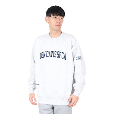 ベンデイビス（BEN DAVIS）アーチロゴトレーナー 24780055-OWHT