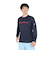 ファイテン（PHITEN）バレーボールウェア 長袖Tシャツ ネイビーピンク 3124JG62600