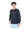 ファイテン（PHITEN）バレーボールウェア 長袖Tシャツ ネイビーピンク 3124JG62600