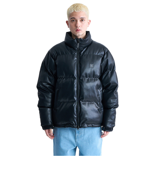 ディーシーシューズ（DC SHOES）フェイクレザー パデッド ジャケット 24FWDJK244056BLK