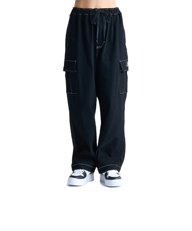 ディーシーシューズ（DC SHOES）スーパーワイド カーゴパンツ 24FWLPT244303BLK