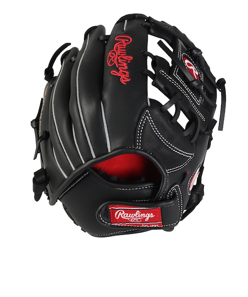 ローリングス（Rawlings）少年軟式用グラブ オールラウンド用 野球グローブ ジュニア グラブ シュアキャッチ BFS ブラック GJ4SCBFS-B