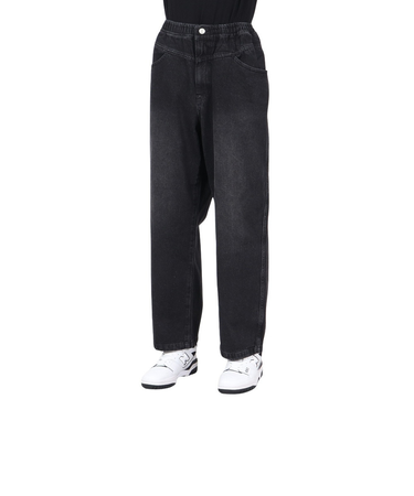 エクストララージ（XLARGE）BLEACH EASY デニムパンツ 101243031015-BLACK