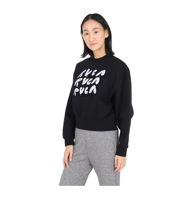 ルーカ（RVCA）CLOUDY RVCA CREW トレーナー BE044007 BLK