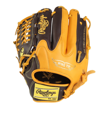 ローリングス（Rawlings）軟式用グラブ オールフィーダー用 野球グローブ 左投用 ハイパーテック COLOR SYNC GR4FHTCN55W-DBR/…