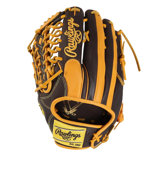 ローリングス（Rawlings）軟式用グラブ 外野手用 野球グローブ 左投用 ハイパーテック COLOR SYNC GR4FHTCY719-DBR/PY-RH