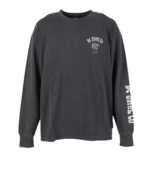 ディーシーシューズ（DC SHOES）24 PLAYTIME 長袖Tシャツ 24FWDLT244075BKD