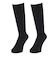 クー（Coo.）ヒートクロス 2足組 クルー丈 無地ソックス 895Q4GSA0012 BLK22 22-25cm 抗菌防臭
