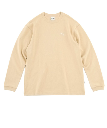 プーマ（PUMA）MWQ 長袖Tシャツ 630169 83 BEG