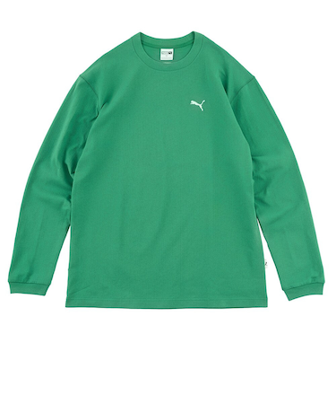 プーマ（PUMA）MWQ 長袖Tシャツ 630169 86 GRN