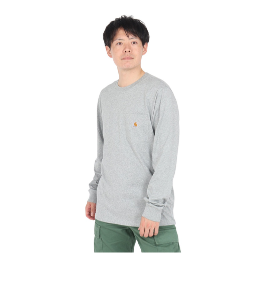 カーハート（CARHARTT）ロングスリーブ ポケットTシャツ I030437V6XX24FW