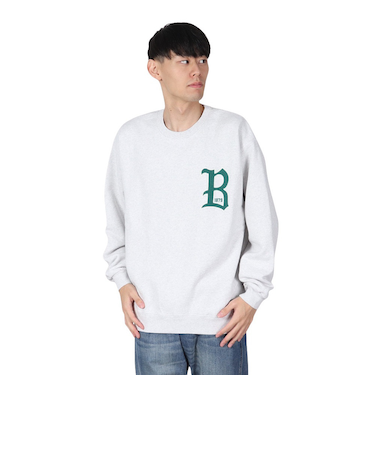 ヘビーOZ 裏毛クルー スウェット BU2415805:15:GRAY