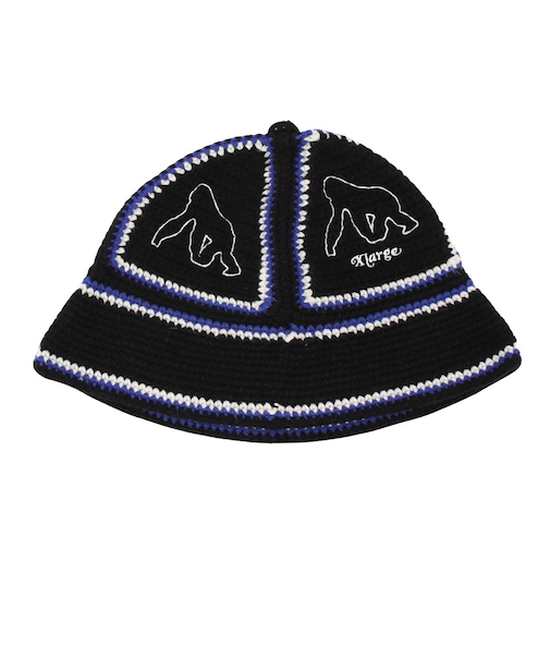 エクストララージ（XLARGE）CROCHET BELL ハット 101243051005-BLACK