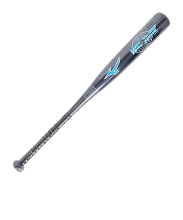ミズノ（MIZUNO）少年軟式用バット 野球 ウィルドライブ ブルー×ヒッティングナビ トップ 76cm/平均440g 1CJFY13776 14