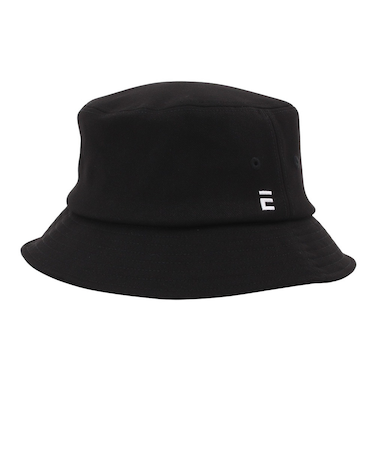 エルケクス（ELKEX）E-LOGO GABARDINE ハット 帽子 EKM4FA0029 BLK 黒 フリーサイズ