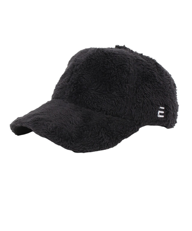 エルケクス（ELKEX）FUR ロゴキャップ 帽子lEKL4FA0030 BLK 黒 フリーサイズ 防寒