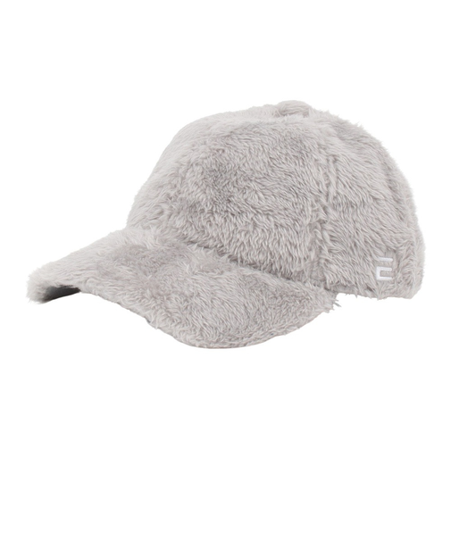 エルケクス（ELKEX）FUR ロゴキャップ  帽子 EKL4FA0030 GRY グレー フリーサイズ 防寒