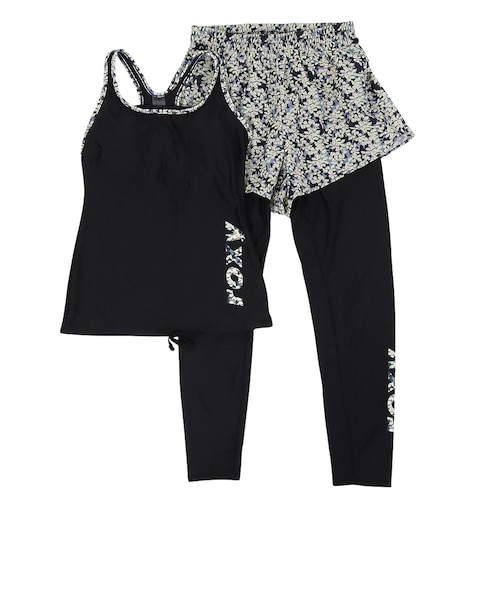 ロキシー（ROXY）フィットネス水着 レディース 陸両用 HERE I COME