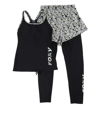 ロキシー（ROXY）フィットネス水着 レディース 陸両用 HERE I COME 24FWRSW244500BLU