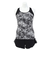 ロキシー（ROXY）フィットネス水着 レディース 水泳 水陸両用 READY OR NOT 24FWRSW244503BLK
