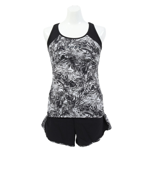 ロキシー（ROXY）フィットネス水着 レディース 水泳 水陸両用 READY OR NOT 24FWRSW244503BLK
