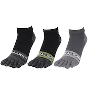 MiCROBATOR 5指ソックス 3足組 GRNWHTBLK SK4F0021-WA894-GRGSAk