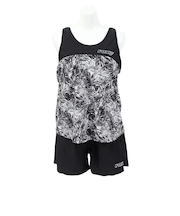 ロキシー（ROXY）フィットネス水着 レディース 水泳 水陸両用 FLY HIGH 24FWRSW244502BLK 黒