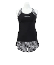 ロキシー（ROXY）フィットネス水着 レディース 水泳 水陸両用 READY OR NOT 24FWRSW244503MLE 黒