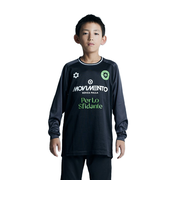 スフィーダ（SFIDA）サッカー フットサルウェア キッズ ジュニア プラクティスTシャツ ロングスリーブ SA-24X50JR BLK