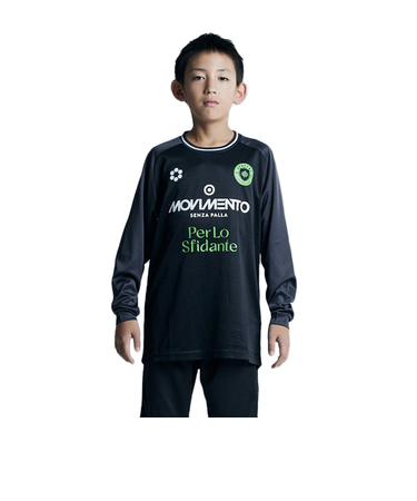 スフィーダ（SFIDA）サッカー フットサルウェア キッズ ジュニア プラクティスTシャツ ロングスリーブ SA-24X50JR BLK