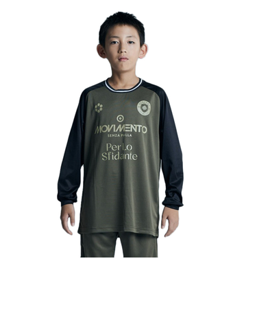 スフィーダ（SFIDA）サッカー フットサルウェア キッズ ジュニア プラクティスTシャツ ロングスリーブ SA-24X50JR KHA
