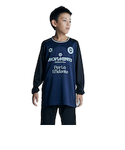 スフィーダ（SFIDA）サッカー フットサルウェア キッズ ジュニア プラクティスTシャツ ロングスリーブ SA-24X50JR NVY