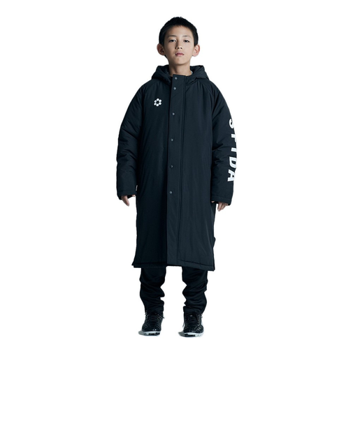 スフィーダ(SFIDA)キッズ ジュニア パデッドロングコート SA-24X58JR BLK