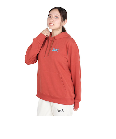 エックスガール（X-gir）HOODIE スウェットシャツ 158246012002-BROWN