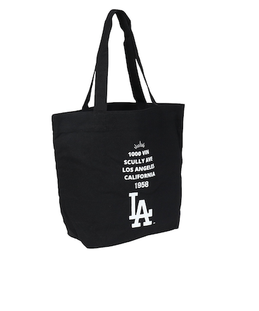 エムエルビー（MLB）MLBキャンバストート トート ドジャース LA-SCV-03E BLACK 黒