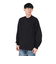 ヤックパック（YAK PAK）無地 モックネック ロングTシャツ 4710017-01 BLK